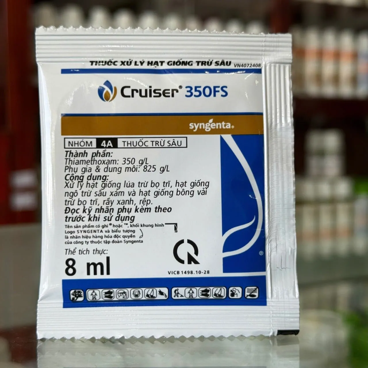 Cruiser 350FS của Syngenta thể tích thực 8ml