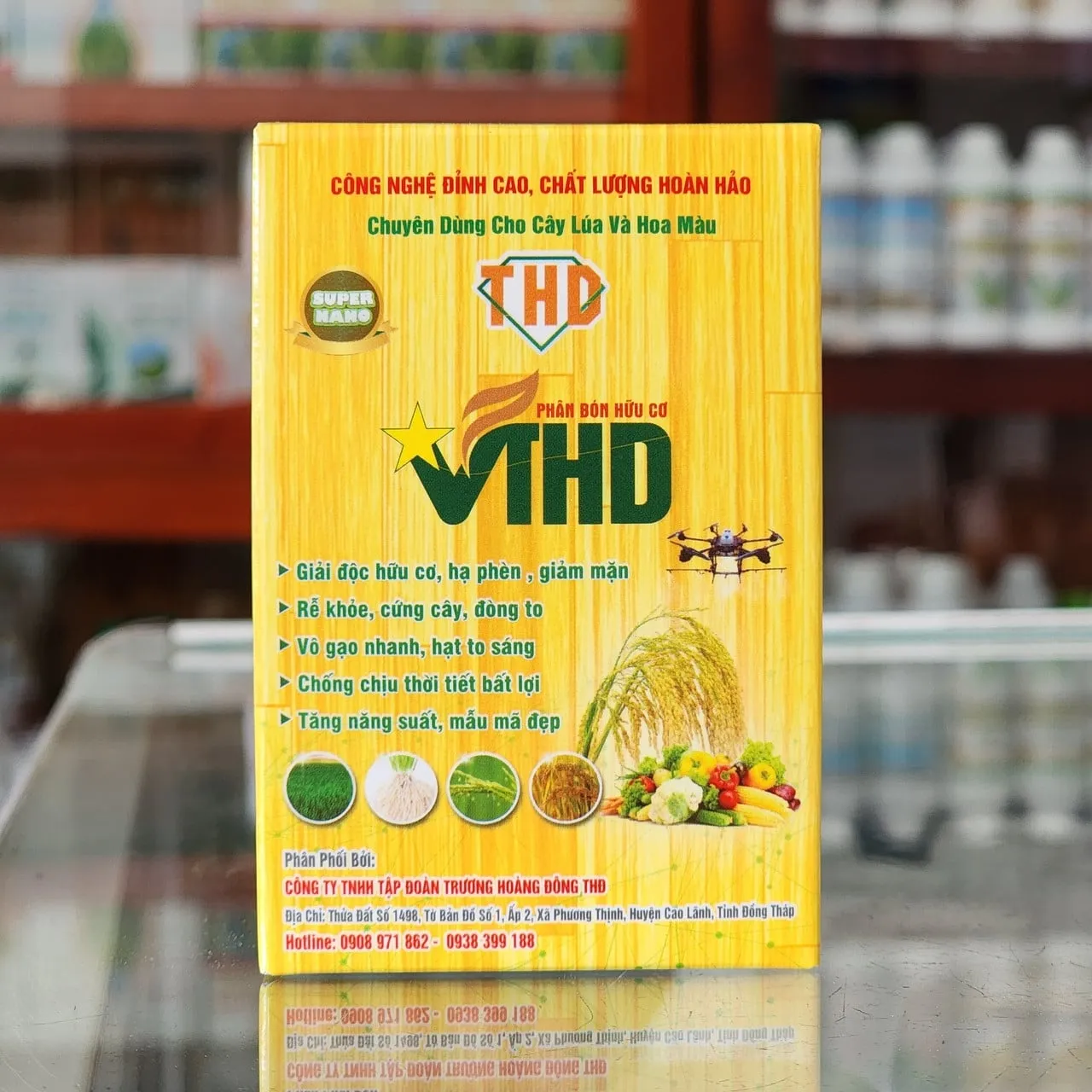 VTHD vàng Thể tích 100 ml