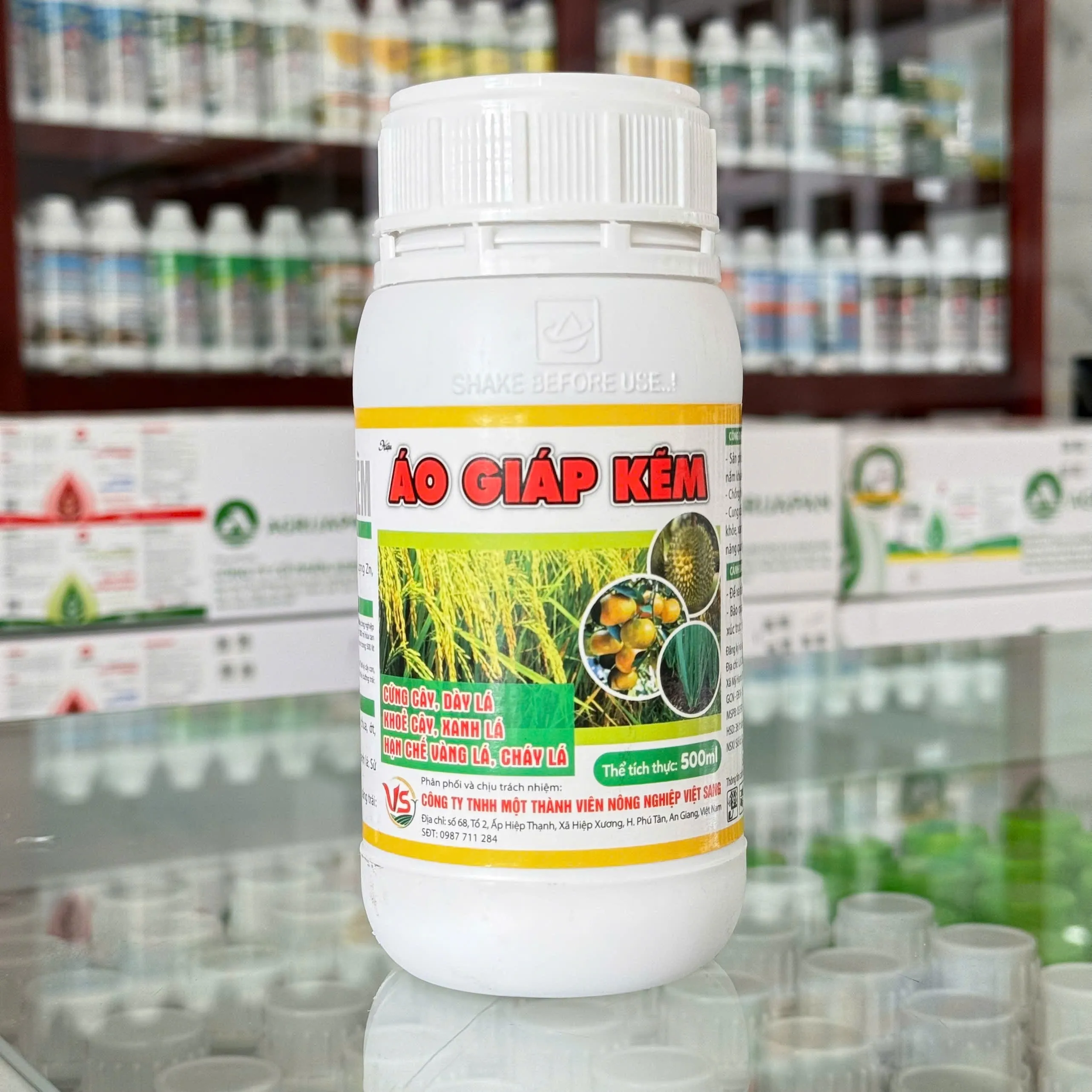 Áo Giáp Kẽm Việt Sang dung tích 500ml