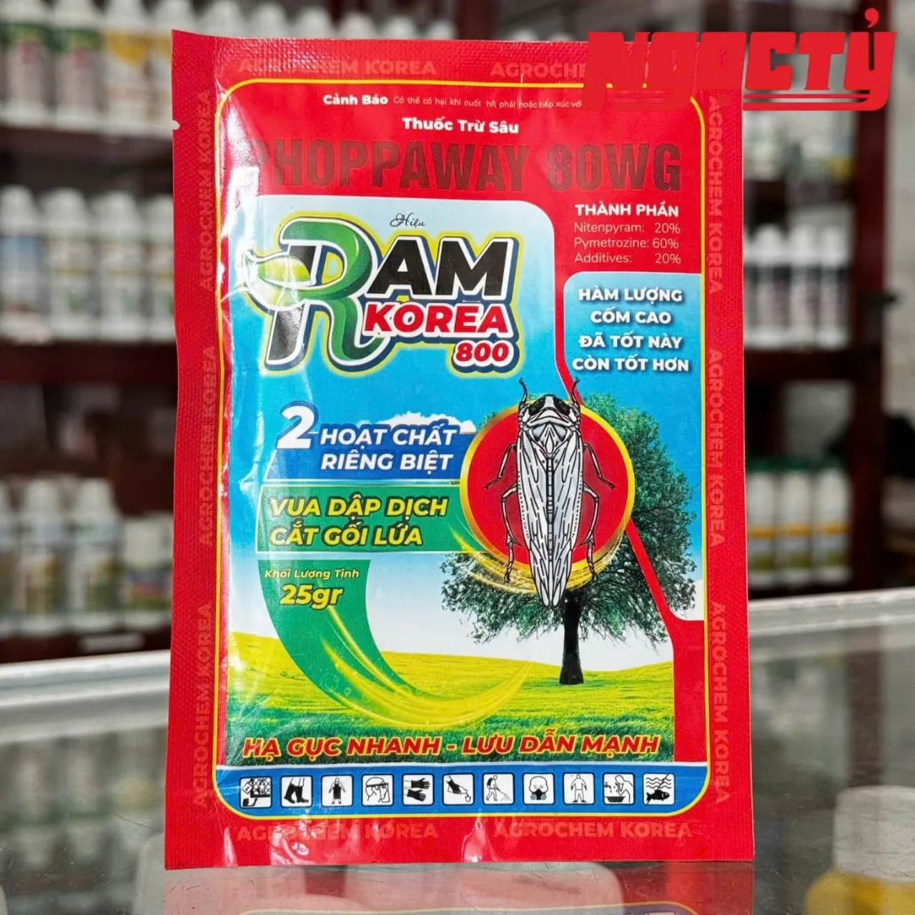 RAM KOREA 800 gói 25g