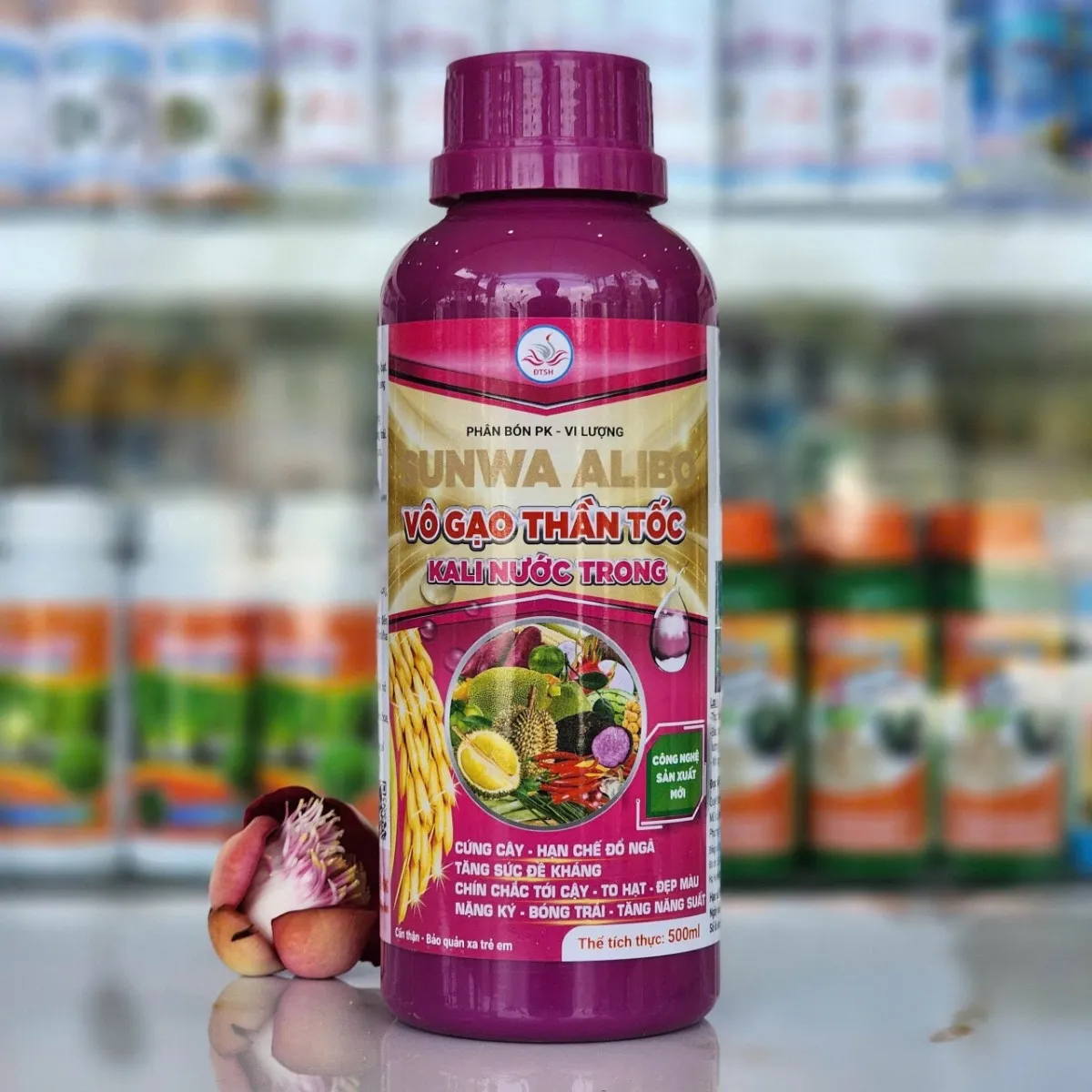 VÔ GẠO THẦN TỐC của Đồng Tháp Sen Hồng chai 500ml