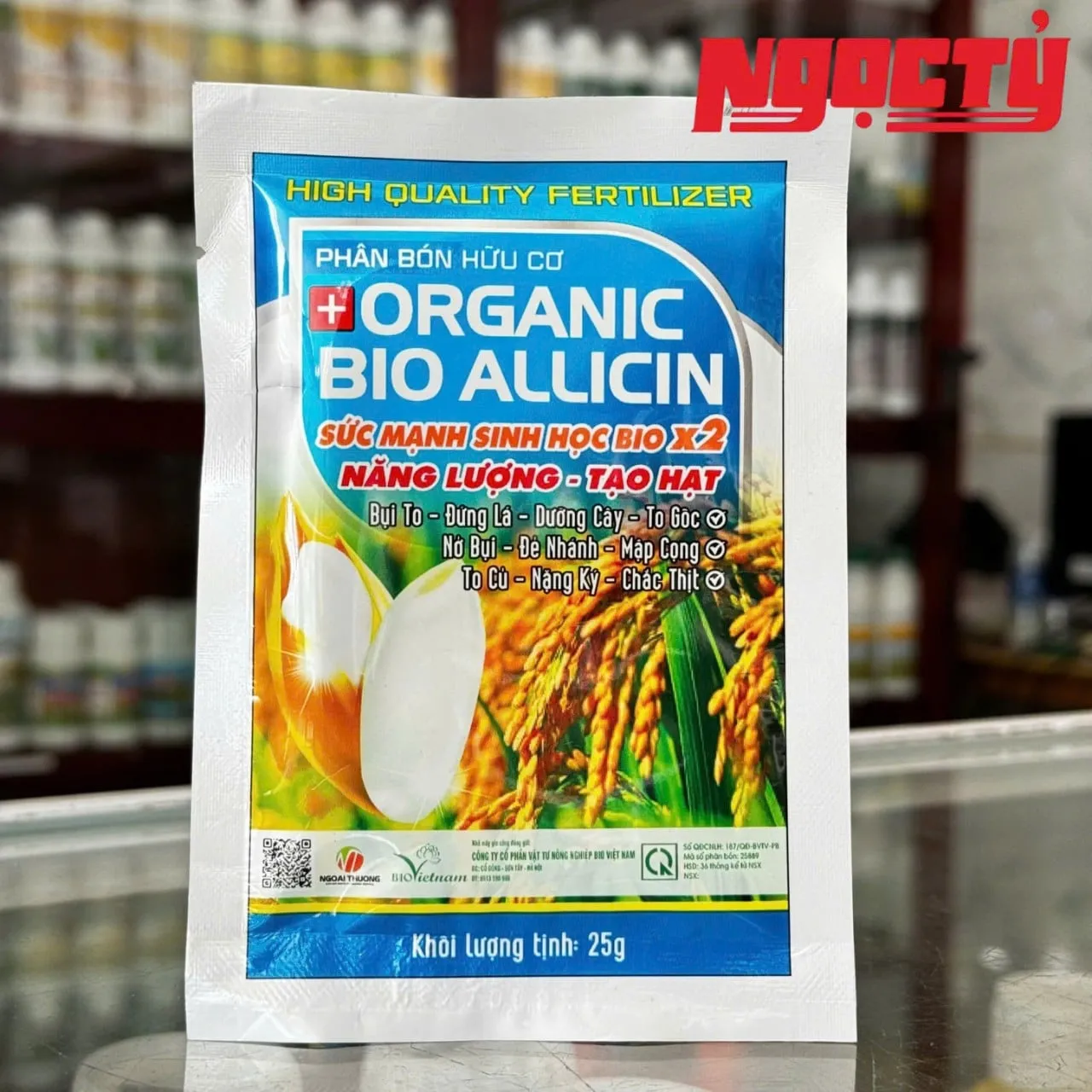 Bio vô gạo gói 25g