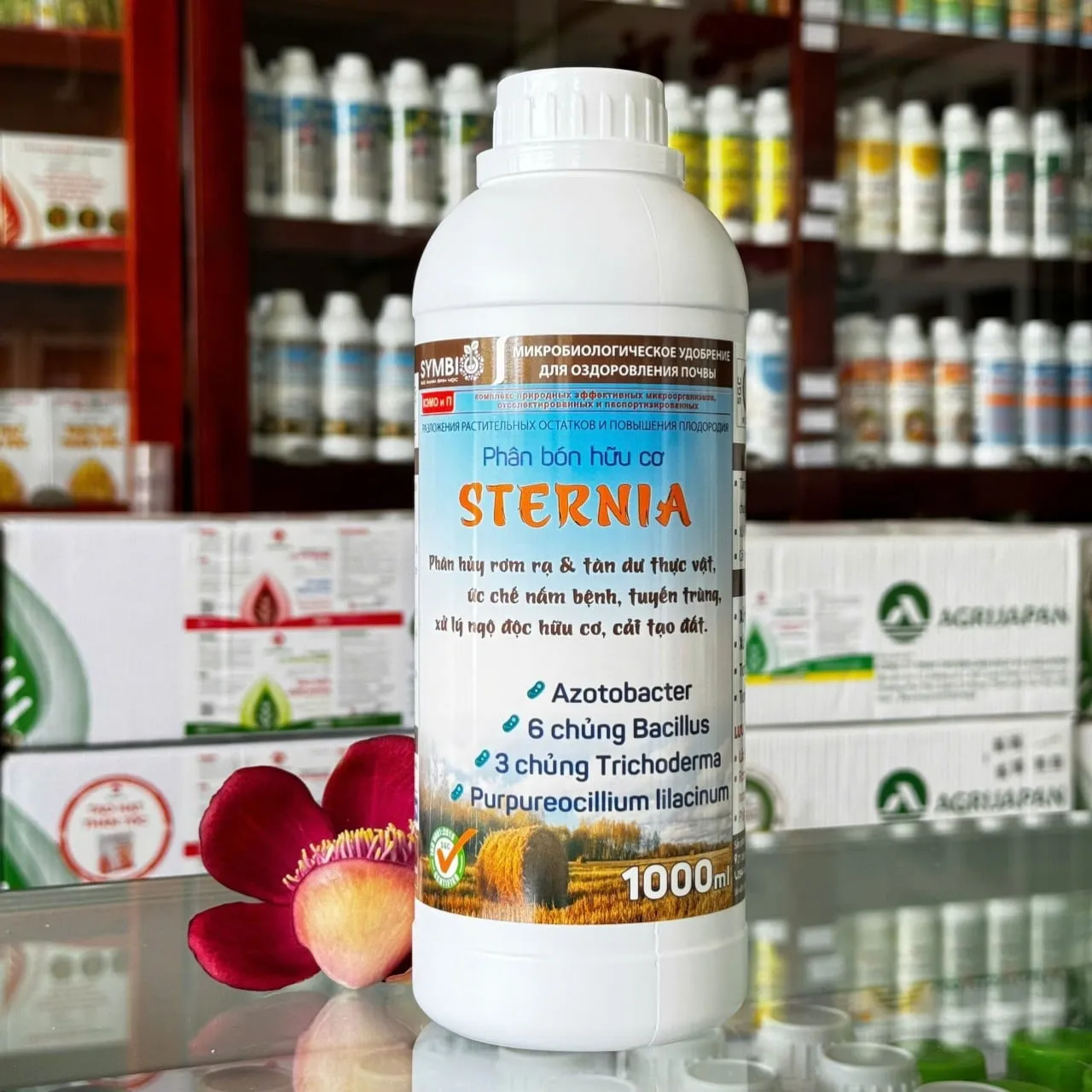 STERNIA Phân hủy rơm rạ của SYMBIO dung tích 1 lít