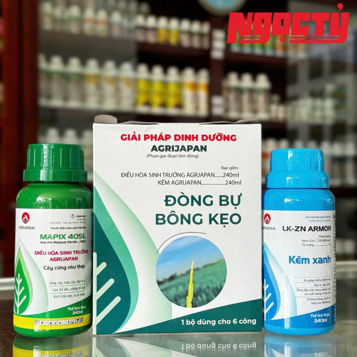 Bộ Giải Pháp Đòng Bự Bông Kẹo của AGRIJAPAN