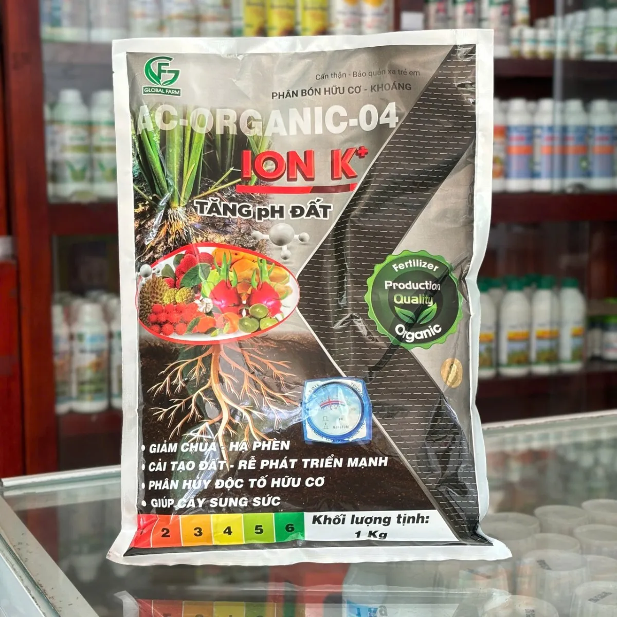 ION K⁺ của GLOBAL FARM gói 1kg